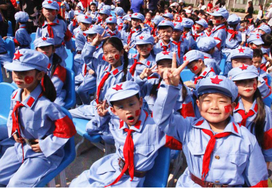 2019-10-14_唱誦抒發愛國情   同心共筑中國夢——安陽市飛翔學校舉行第四屆“慶國慶”唱誦會2609